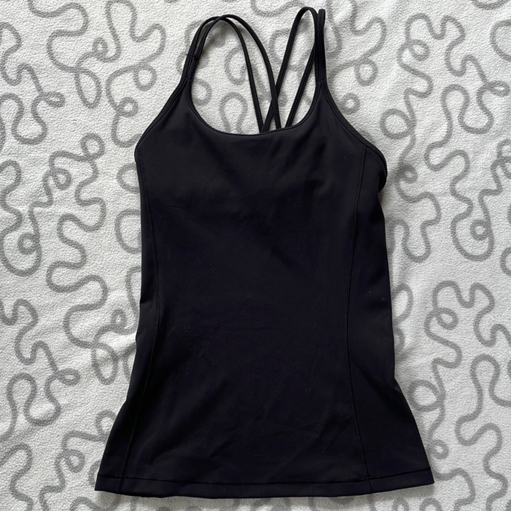 Lululemon Black Free To Be Tank